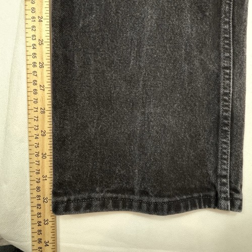 Jeans uomo Wrangler taglio cowboy bootcut 100% cotone nero denim 38x34 13MWZWK - Foto 8 di 8