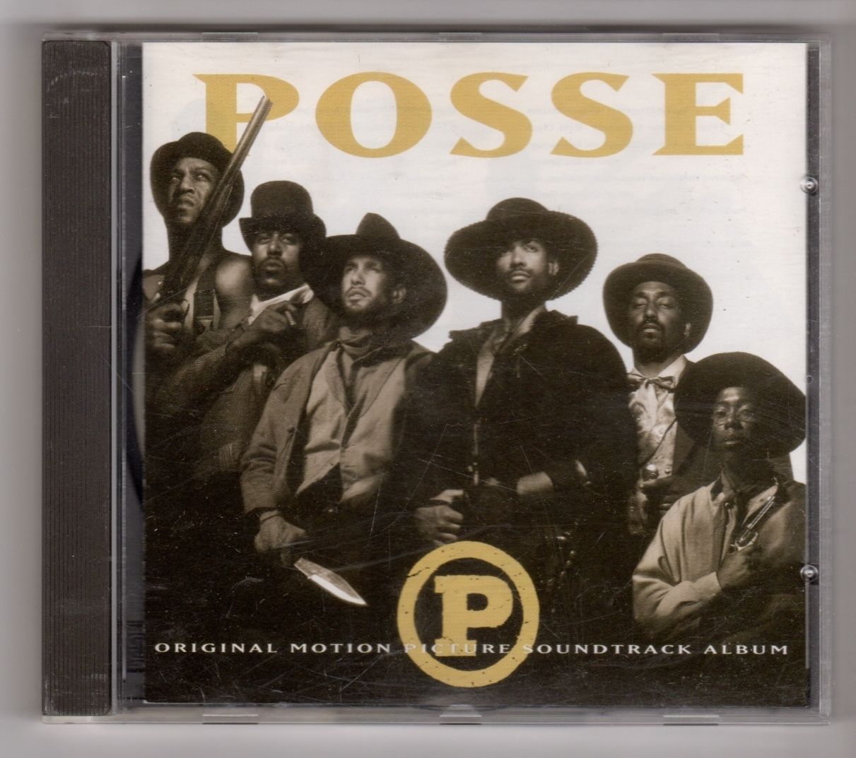(GZ130) Various Artists, Posse, Motion Picture Soundtrack - 1991 CD