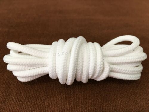 Round Shoelaces Sport Sneakers Athletic Shoe Laces Neon Bright Colors Strings - Picture 11 of 29