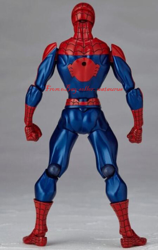 LEARNING SPIDER-MAN フィギュア Amazon.com: Spider-Man Amecomi Yamguchi No.002 Revoltech