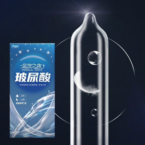 100 Pcs Natural Latex Smooth Lubricated Safer Contraception Condoms for Adults - Picture 4 of 12