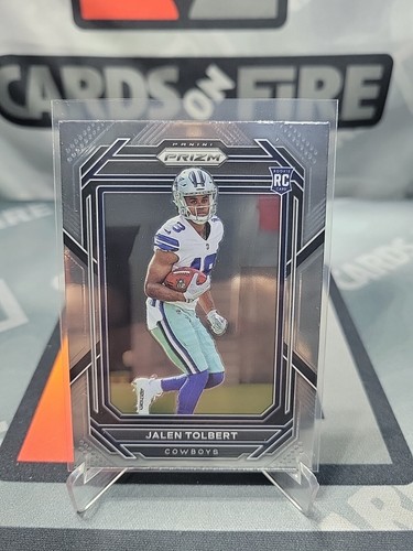 2022 Prizm Football JALEN TOLBERT COWBOYS #333 ROOKIE RC - Picture 1 of 2