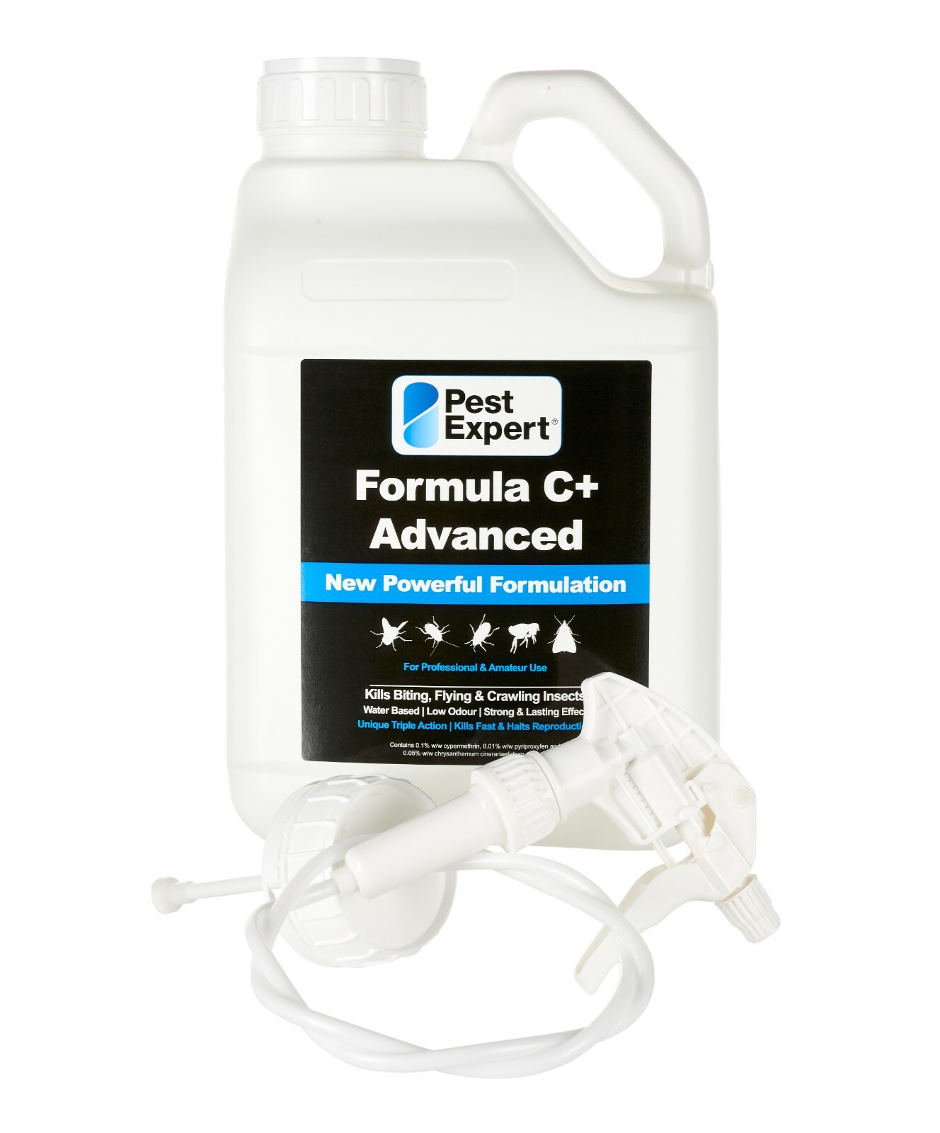 Pest Expert® Cluster Fly Killer Spray 5L Maximum Strength - Free Trigger
