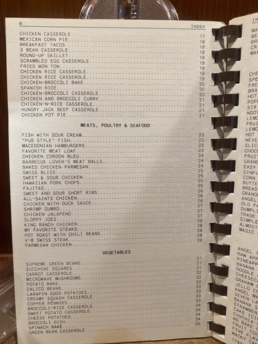 Vintage Church cookbook Sharing our Best Grace Wesleyan Church San Antonio Texas - Picture 12 of 24