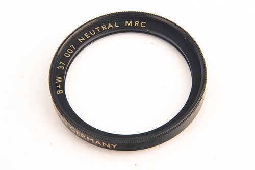 B+W 37 007 Neutral MRC 37mm Screw On Clear Filter in Case MINT V21 - Picture 3 of 5