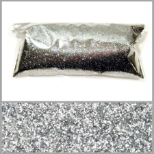 Chrome Silver Glitter, Premium Solvent Resistant Poly, .008" Very Fine Cut