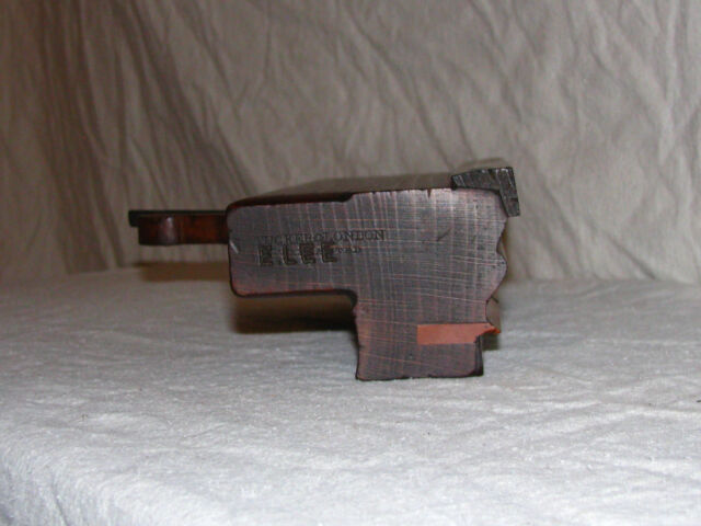 receptionist desk: cherry with walnut highlights