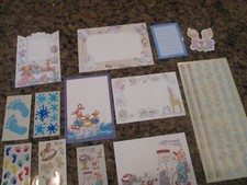 SCRAPBOOK - BABY ITEMS - 13 ITEMS - NEW