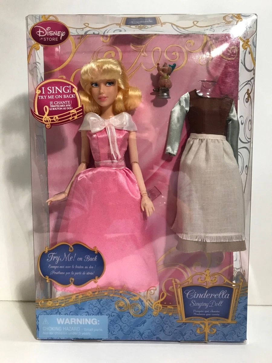 Disney Store Cinderella Deluxe Singing Doll Set shopDisney NIB | eBay