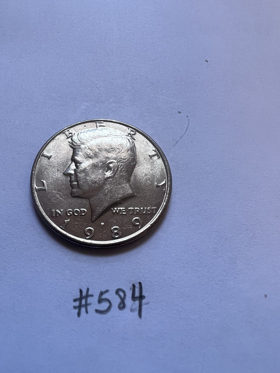 ケネディ年代順５枚 1989 P Brilliant Uncirculated Kennedy #584 | eBay