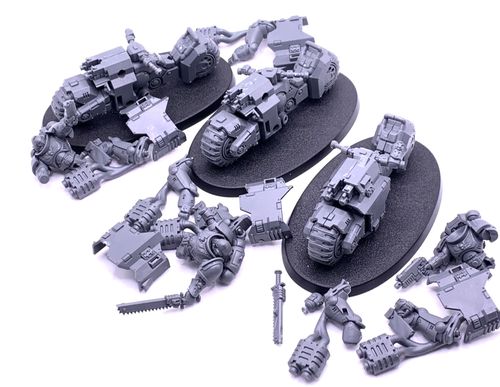 Joytoy Warhammer 40k Acción Figura Space Marines Outriders Y | Cuotas sin interés