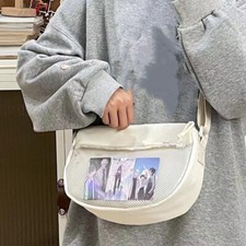 Cute Japanese Girls Ita Bag Transparent Messenger Casual Shoulder Bag