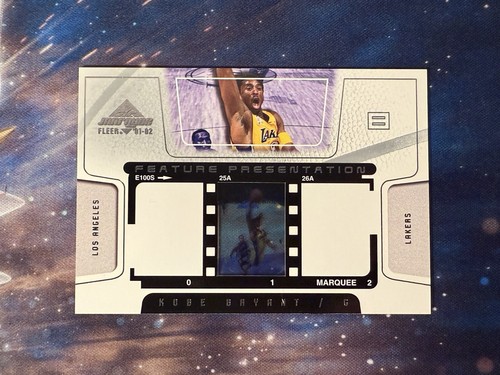 2001-02 Fleer Marquee Kobe Bryant Feature Presentation Film Jumbo /350 - Bild 1 von 4
