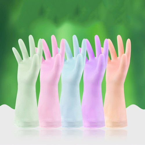 3 Pairs Geschirrspülhandschuhe Wasserdichte Dünner Handschuhschutz - Bild 2 von 12