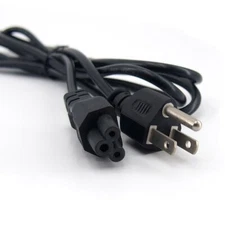 6 Feet 3 Pin AC Adapter Power Cord Cable For IBM Acer Dell Sony HP Laptop