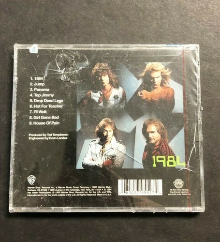 1984 WARNER BROS MUSIC SEALED NEVER BEEN OPENED CD *VAN HALEN* (RJF) 12821 - Picture 2 of 3