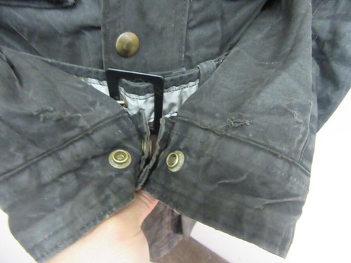 GIACCA MOTO CERATA VINTAGE ANNI 80 BELSTAFF TOURMASTER TROPHY TAGLIA 36" UK Made - Foto 13 di 18