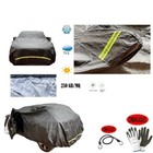 Pour Alpine A110 Pure Housse de Voiture Molletonné Antigrêle Imperméable Zip