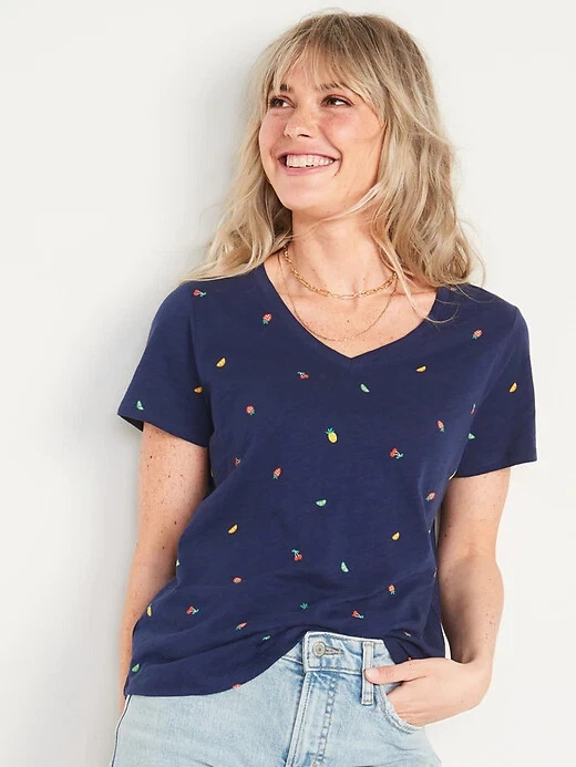 fitted round neck t shirt