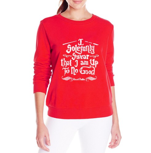 NEW Long Sleeves Autumn Winter Printed Fleece Sweatshirt Ladies Jumper for Women - Picture 24 of 29