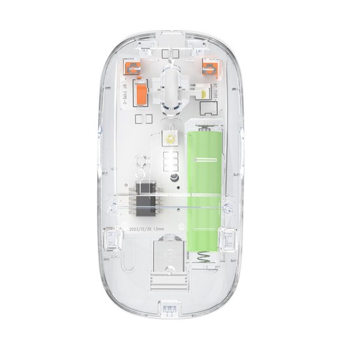 Transparente Drahtlose BT Maus Mit USB-Empfänger 2.4G 3 Justierbare DPI Com Teil - Bild 9 von 11