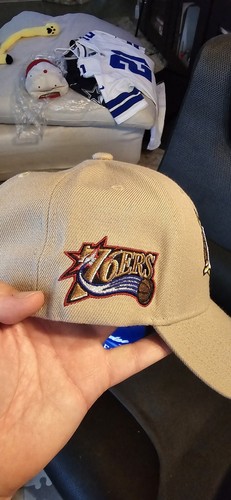 Mitchell & Ness Los Angels Lakers 76ers 2001 NBA Finale Druckknopflasche Mütze Kappe khaki - Bild 2 von 7