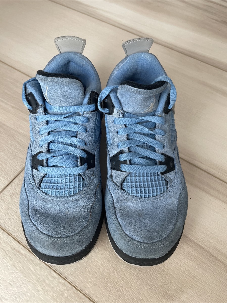 靴 Nike Air Jordan 4 \"University Blue\" Jordan 4 Retro University Blue (PS) – YankeeKicks Online