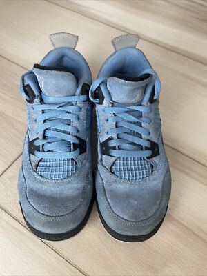 Nike Air Jordan 4 IV Retro University Blue UNC BQ7669-400 Kids