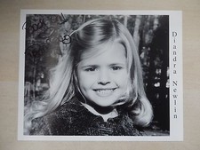 Diandra Newlin Autographed 8" X 10"  Photograph 