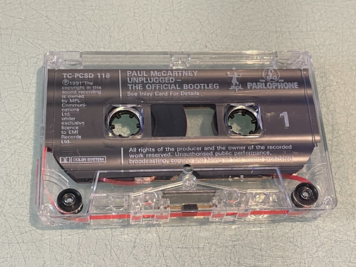 Paul McCartney - Unplugged (The Official Bootleg Album) - Audio Cassette Tape - Picture 5 of 6