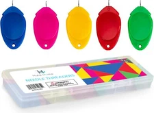 Needle Threaders 30 Pieces – Multicolor Wire Loop Threading Tool for Hand & Ma