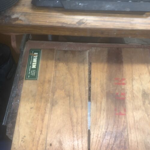 vintage rare Irwin Solid Center Auger Bit Set in wooden case - Picture 9 of 21
