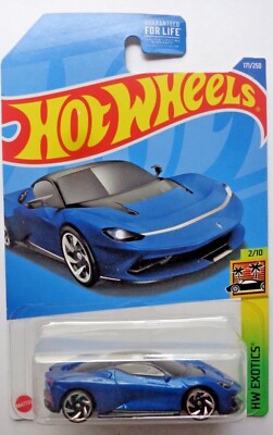 2022 Hot Wheels HW EXOTICS 2/10 Automobili Pininfarina Battista 171/250 (Blue)
