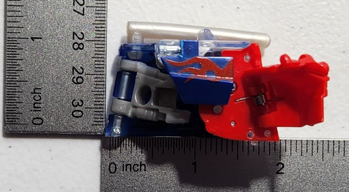 Transformers Rotf Optimus Prime Driver Side Windshield Visor Smoke Stack Partial - Imagen 12 de 12