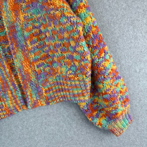 Cardigan Nectar + Abbigliamento Multicolore Maglia Cropped Taglia M Maximalist Kidcore - Foto 5 di 6