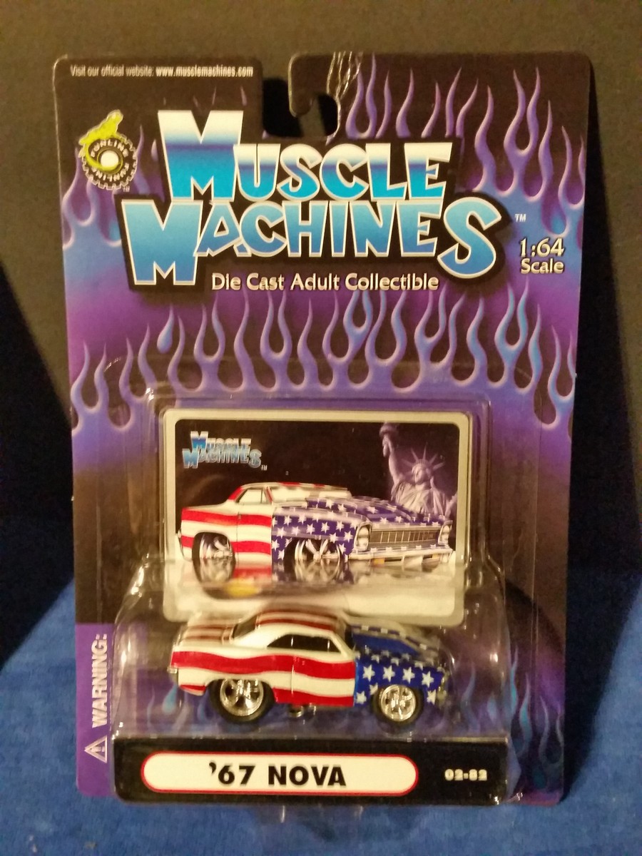 MUSCLE MACHINES '67 CHEVY NOVA 02-82 USA COLORS | eBay