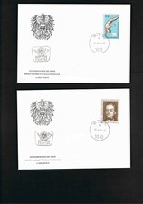 2 Österreich - Schmuck - FDC`s - Mi. Nr. 1461 + 1462 TOP Zustand ! - siehe Scan