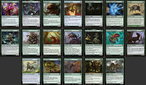 Fynn, the Fangbearer EDH Commander Deck Deathtouch MTG, Mono Green Toxic - Picture 8 of 8