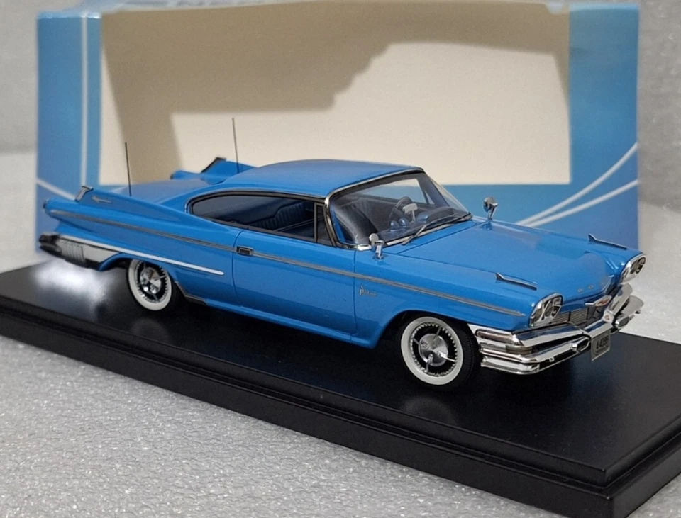 Dodge Polara 2-Door Hardtop Coupe MKI 1960 Blue 1:43 Neo NEO44099 RARITY!!! - Image 3 of 4