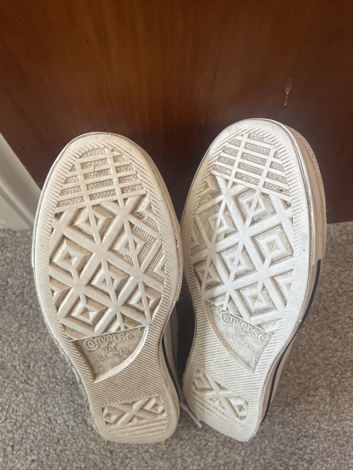 Converse Branded Logo Pattern Platform Hi Top Tra… - image 9