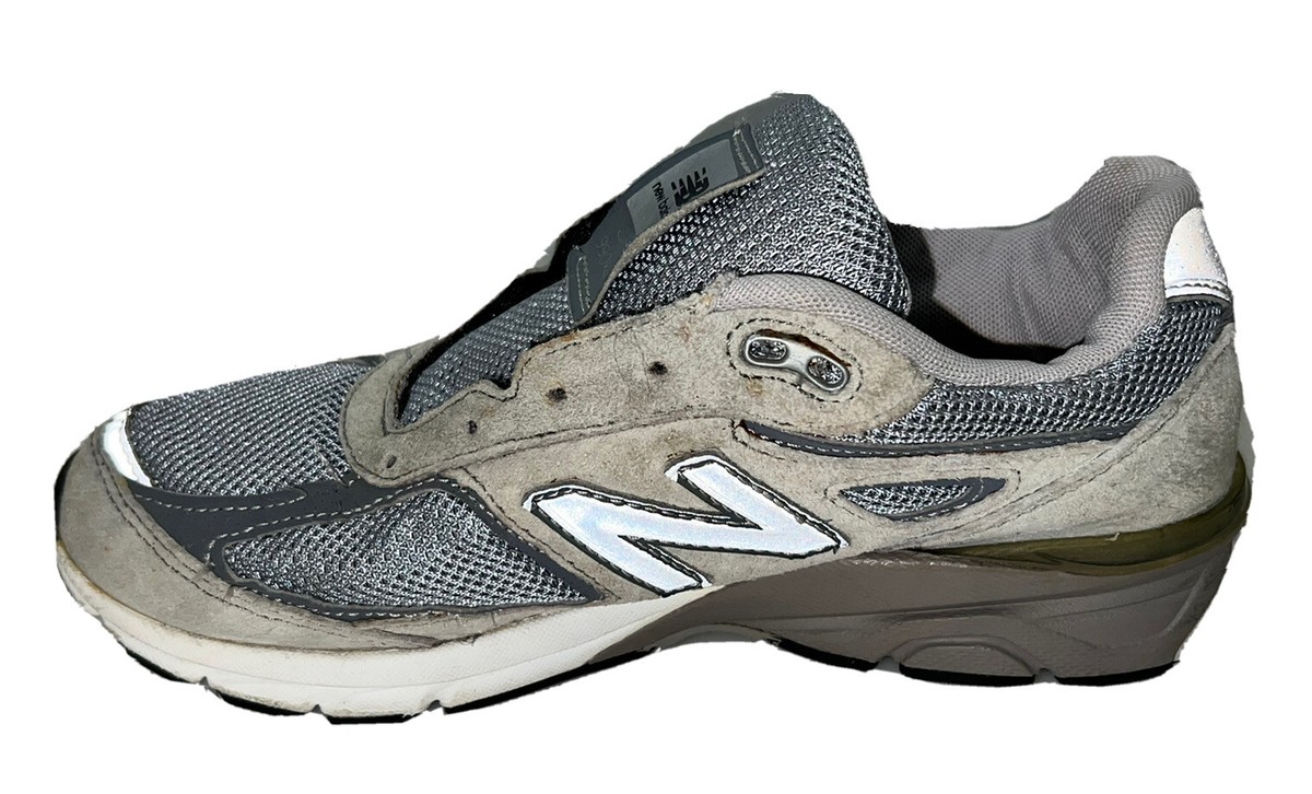 New Balance/990v4 (スニーカー) New Balance Youth 990V4 Gray Running Shoes Size - 5 KJ990GLG