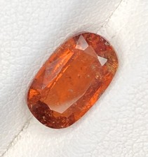 3 Carat Faceted Quality Natural Cushion Cut Garnet from Africa Loose Gemstone