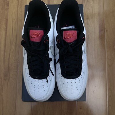 Nike Air Force 1 '07 LX 'Crane' White/Black Size Mens 7.5 NEW DA8482-100