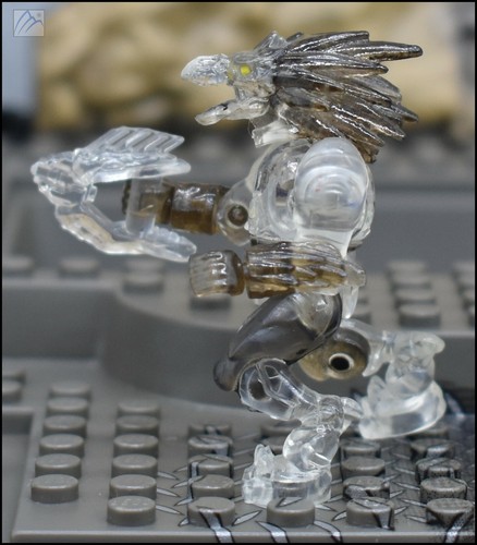 HALO MEGA BLOKS ACTIVE CAMO TRANSLUCENT COVENANT JACKAL SKIRMISHER FIGURE 96978 - Picture 3 of 5