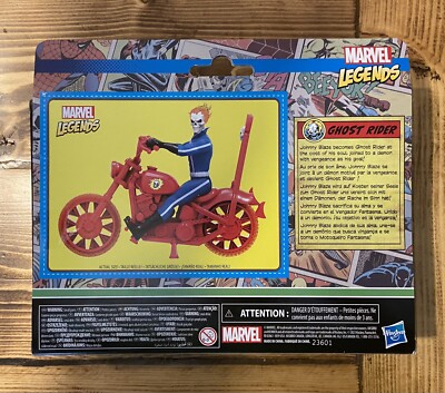 Marvel Legends Retro Kenner Ghost Rider w/ Hellcycle Bike