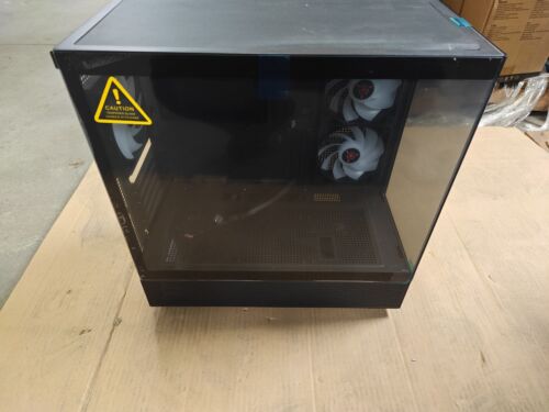 Skytech Azure 3 ATX Mid Tower gaming Computer PC Case tempered glass Black - Picture 3 of 7