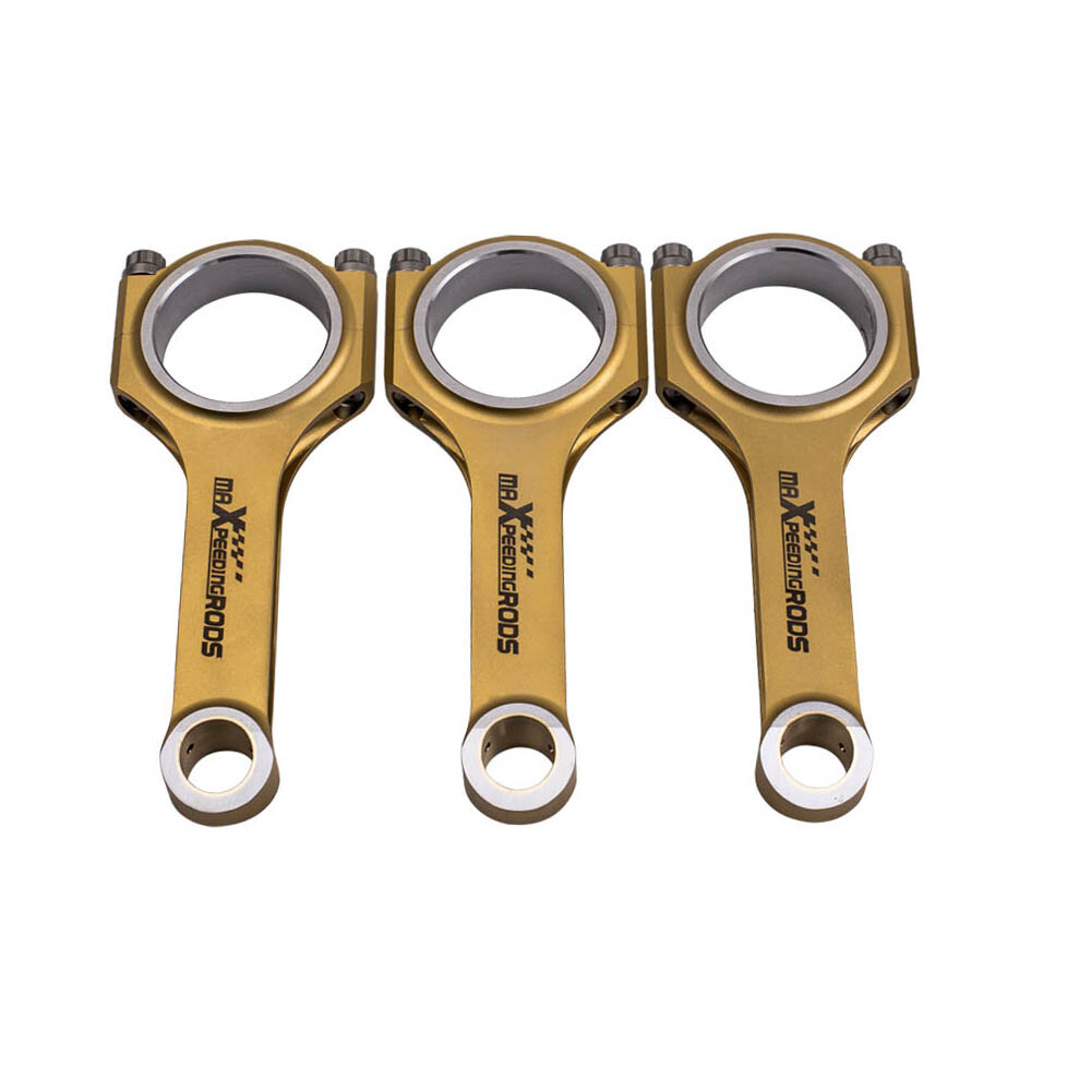3pcs Titanized Connecting Rods For BMW F45 F46 F48 F55 F56 F60 1.5T 3 cylinder