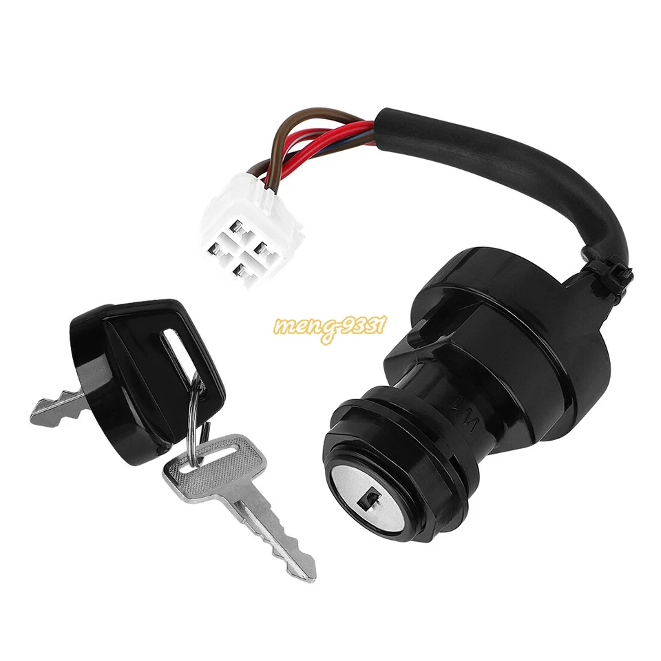 Interruptor de llave de encendido para Yamaha Grizzly/Kodiak 400 450 Wolverine 450 YFZ450 03-14 Foto 3 de 4