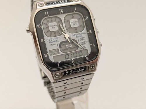 Reloj Citizen Jetboy 8943-083652WA Digi Ana Digital Funciona Analógico No Funciona - Imagen 6 de 11