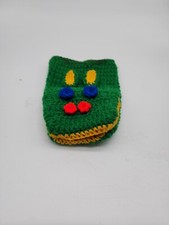 Hand Crochet Alligator Hand Puppet.
